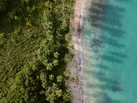 Green Beach from Above 2