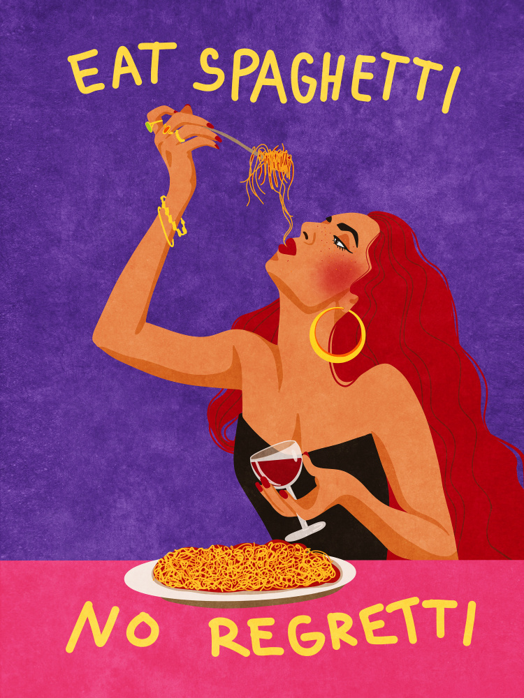 Eat spaghetti no regretti van Raissa Oltmanns