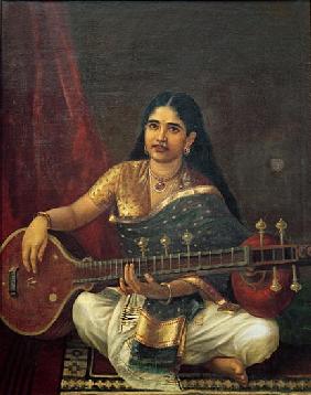 Young Woman with a Veena