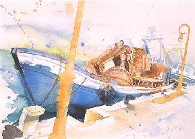 Blaues Boot, Hafen Andratx