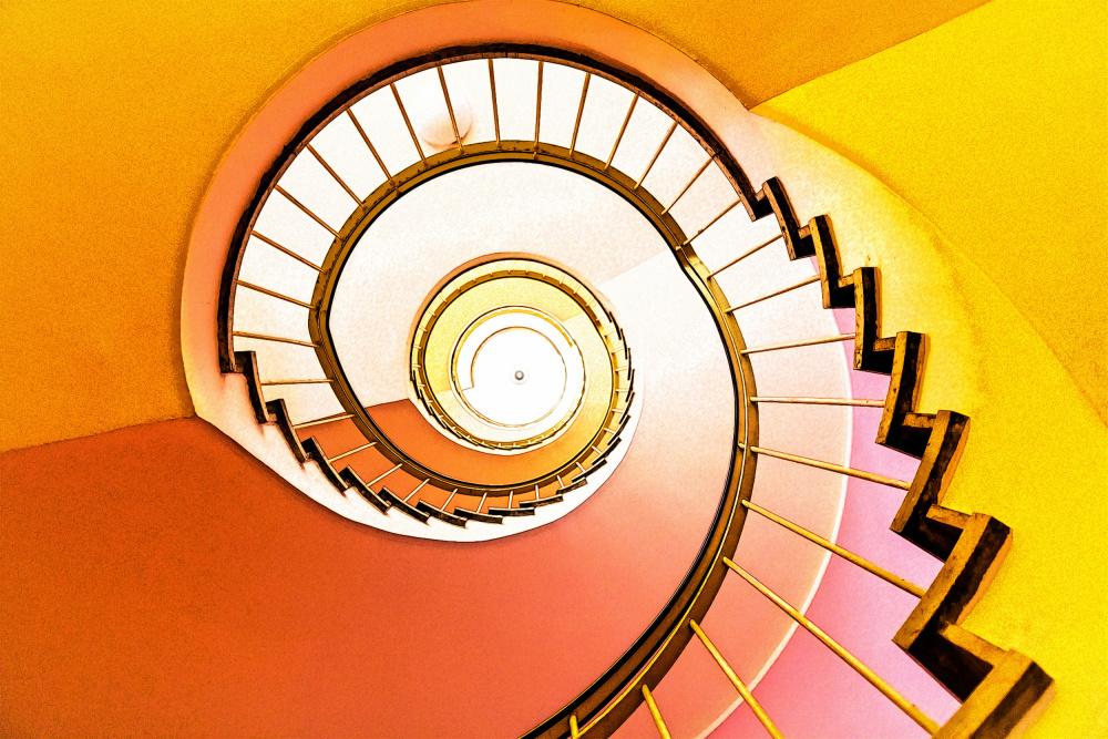 Staircase van Regine Richter