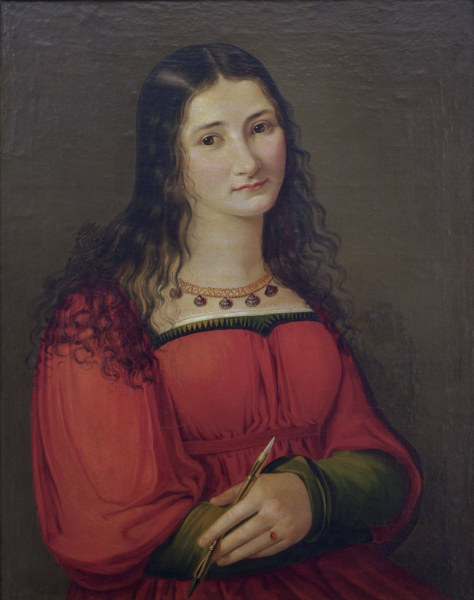 Sophie Reinhard, Self portrait van Reinhard Sophie