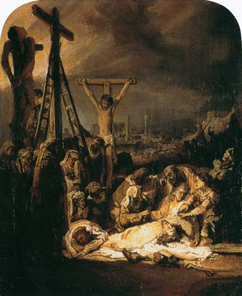 Kreuzabnahme II van Rembrandt van Rijn