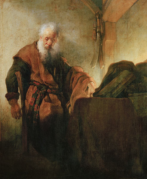Rembrandt, Apostle Paul. van Rembrandt van Rijn