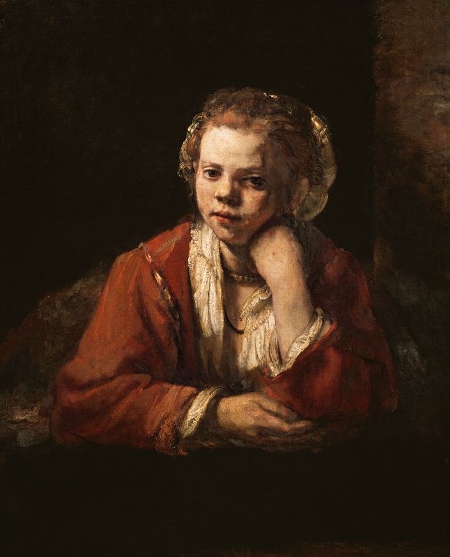 Het keukenmeisje van Rembrandt van Rijn