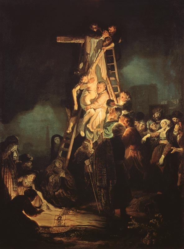 Rembrandt / Deposition from the Cross van Rembrandt van Rijn