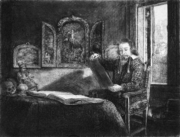 Der Apotheker Abraham Francen van Rembrandt van Rijn