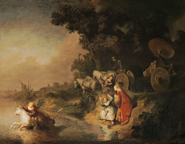 Der Raub der Europa. van Rembrandt van Rijn
