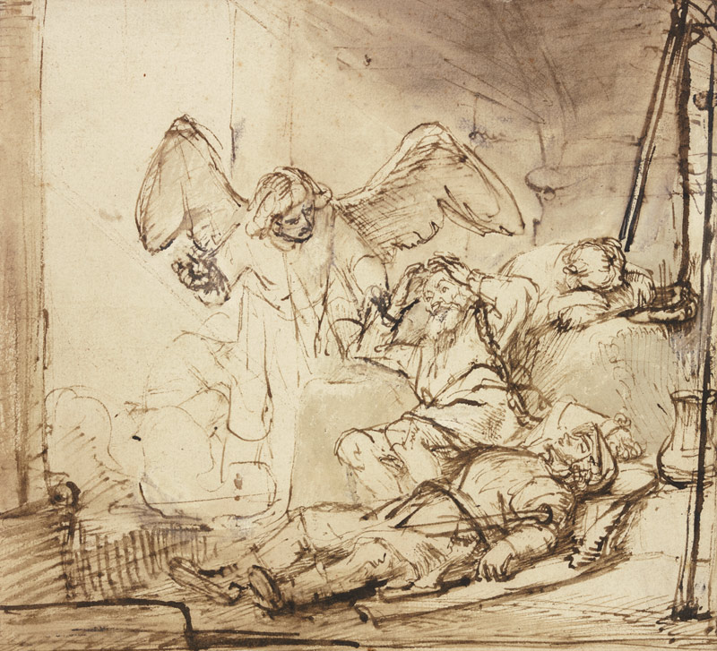 The liberation of Peter van Rembrandt van Rijn