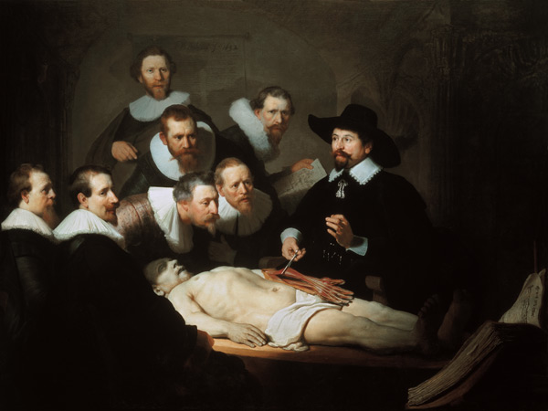 De anatomische les van Dr. Nicolaes Tulp van Rembrandt van Rijn