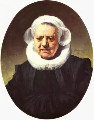 Bildnis einer 83jährigen Frau van Rembrandt van Rijn