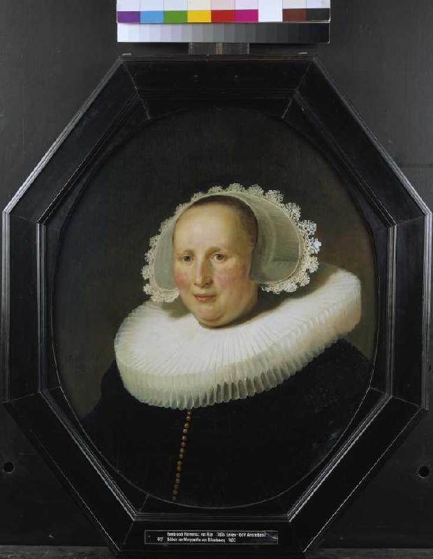 Bildnis der Margaretha van Bilderbeecq. van Rembrandt van Rijn