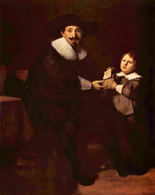 Jean Pellicorne und sein Sohn Kaspar van Rembrandt van Rijn