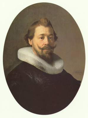 Junger Mann mit Halbbart van Rembrandt van Rijn