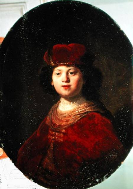 Portrait of a Boy van Rembrandt van Rijn