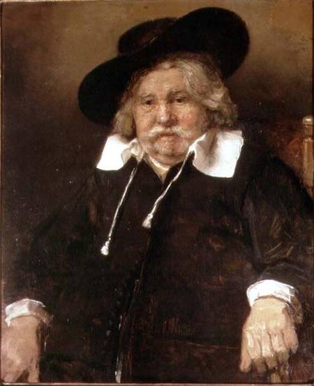 Portrait of an old man van Rembrandt van Rijn