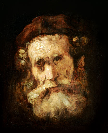 A Rabbi van Rembrandt van Rijn