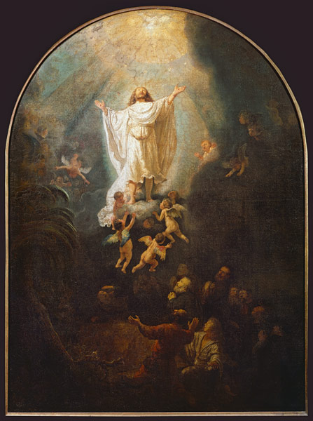 Rembrandt / Ascension of Christ / 1636 van Rembrandt van Rijn