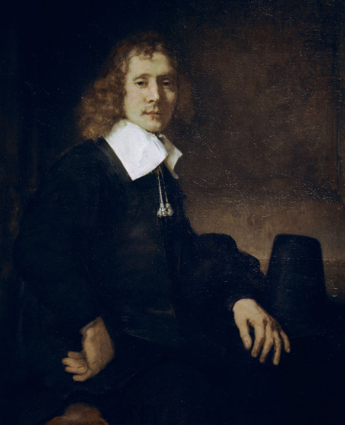 Rembrandt, Porträt eines jungen Mannes van Rembrandt van Rijn