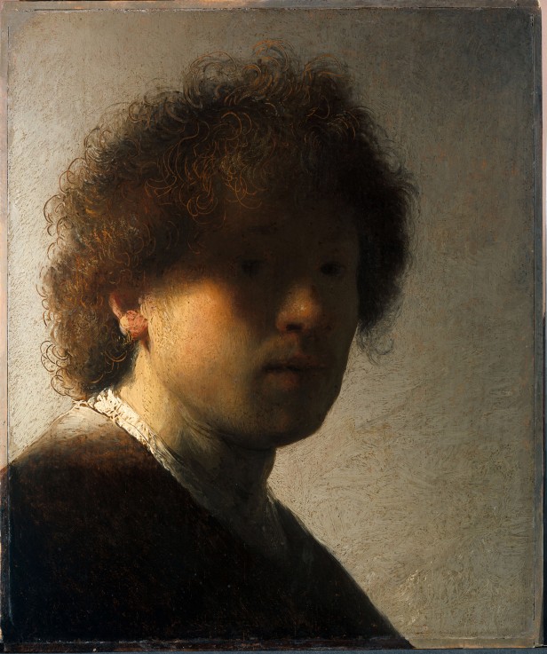 Self-portrait van Rembrandt van Rijn