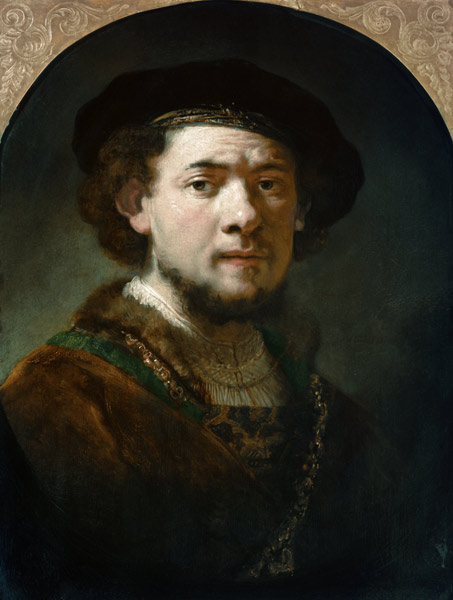 Rembrandt, Selbstbildnis/ Sao Paulo van Rembrandt van Rijn