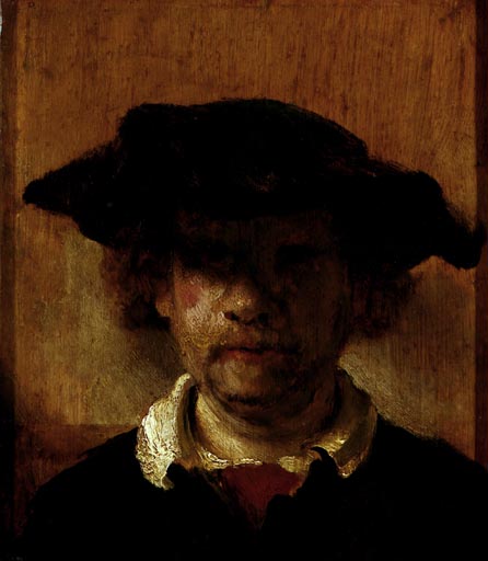 Selbstbildnis van Rembrandt van Rijn