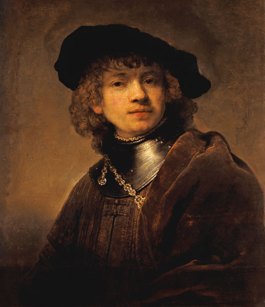 Zelfportret  van Rembrandt van Rijn