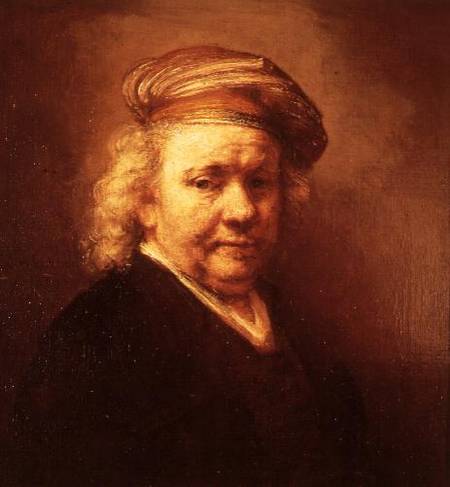 Self Portrait van Rembrandt van Rijn