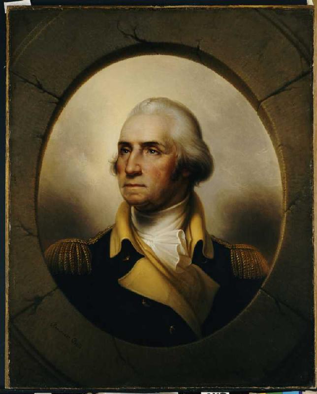 George Washington. van Rembrandt Peale