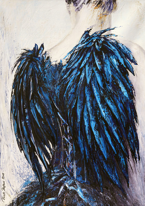 Black Angel 1 van Renate Berghaus