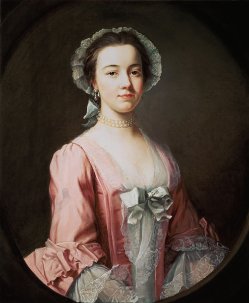 Portrait of a Lady, said to be Mrs Ann Bowney van Rev. James Wills