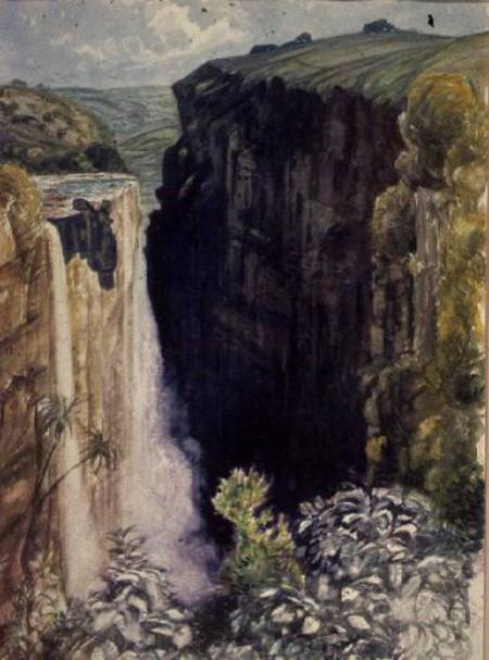 Maqua Falls, Pondoland van Rev. John Wilfrid Royds Brocklebank