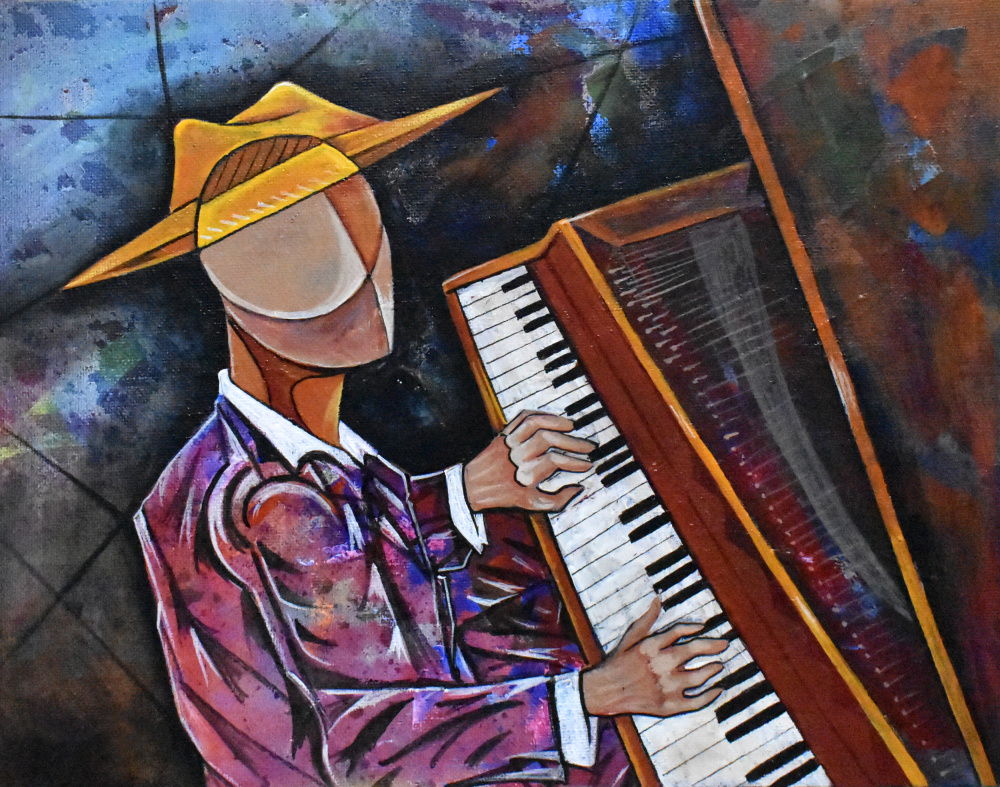 Piano Man van Ricardo Maya