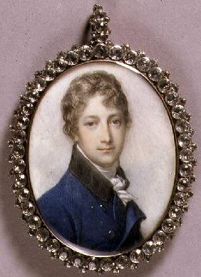 Portrait Miniature of John Norris of Hughenden (d.1845) c.1795-1800 (w/c on ivory)