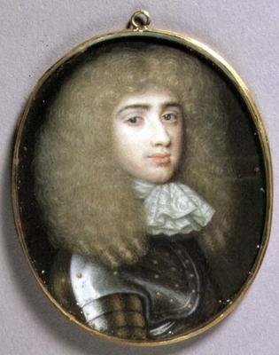 Portrait Miniature of Robert Porter, c.1660 (w/c on vellum) van Richard Gibson