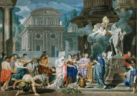 Sacrifice of Apollo van Richard van Orley