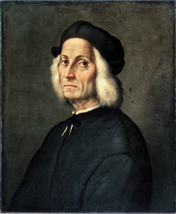 Portrait of an old man van Ridolfo Ghirlandaio