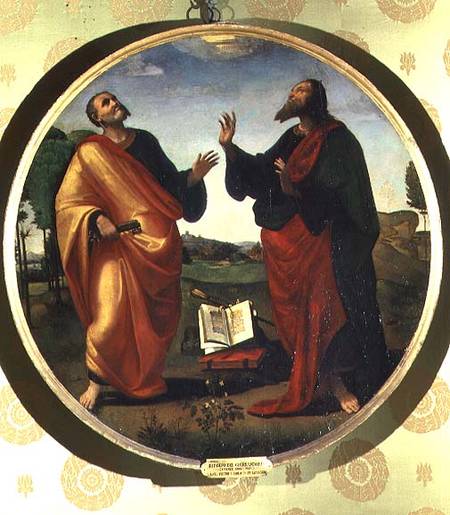 St. Peter and St. Paul van Ridolfo Ghirlandaio