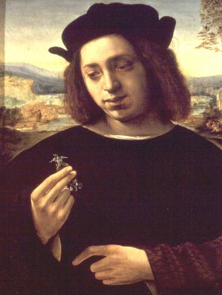 Portrait of a man, or The Jeweller van Ridolfo Ghirlandaio