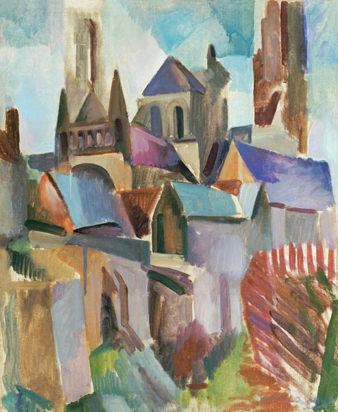 Die Türme von Laon van Robert Delaunay