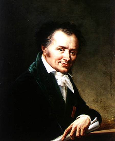 Portrait of Dominique Vivant (1747-1825) Baron Denon van Robert Lefevre