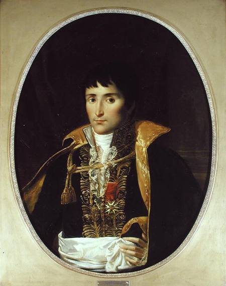 Portrait of Lucien Bonaparte (1775-1840) van Robert Lefevre