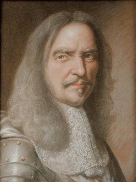 Henri de La Tour d'Auvergne (1611-75) Vicomte de Turenne van Robert Nanteuil