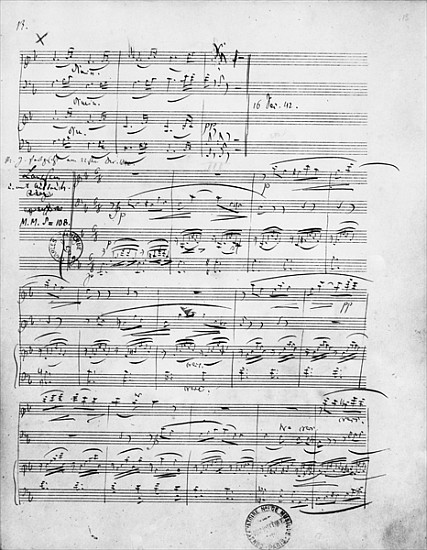 Ms.312, Phantasiestucke, Opus 88, for piano, violin and cello van Robert Schumann