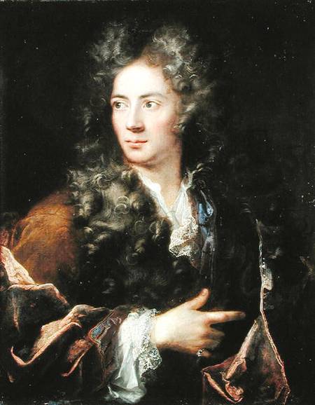 Portrait of Gerard Audran (1640-1703) van Robert Tournieres