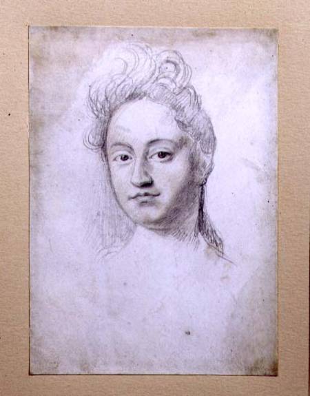 Portrait of Sarah Churchill Duchess of Marlborough (1660-1744) cil on van Robert White