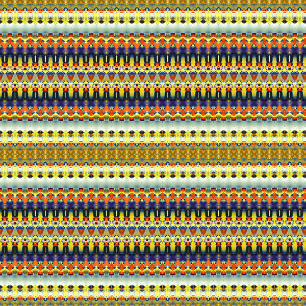 Tribal Orange Stripe van Robyn Parker