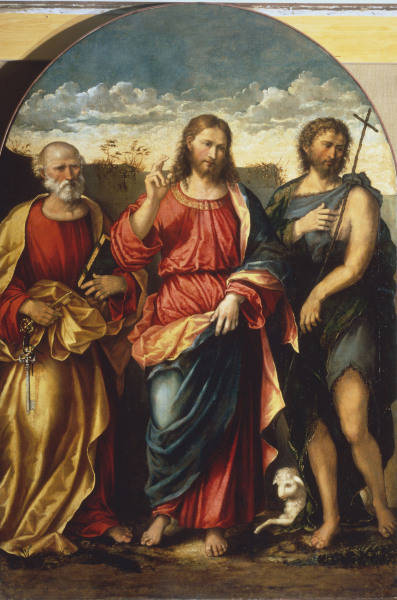 R.Marconi, Christus, Johannes d.T.u.Petr van Rocco Marconi