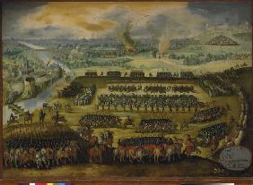 Die Belagerung von Paris im Krieg zwischen Spanien u. Frankreich
