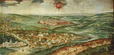 Chatelet (War against France 1556-1568) van Rodrigo of Holland